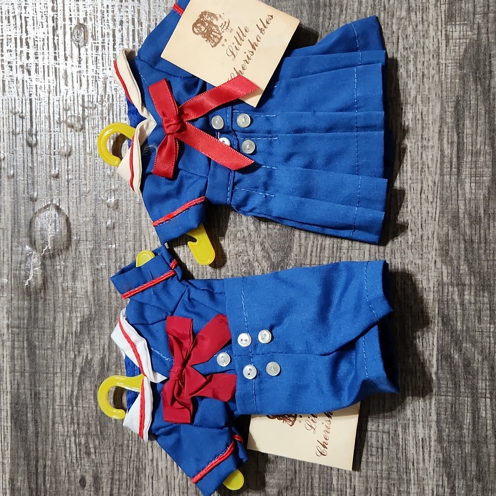 Vintage Little Cherishables Sailor Outfits 1965